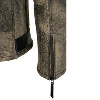 Nouvelle veste d'hiver en cuir de mouton pour hommes style aviateur B3 Bomber avec veste chaude en fausse fourrure de mouton