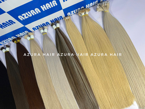 Vente flash ! Extensions de cheveux humains naturels, double trame, 100% cheveux humains Remy, extensions de cheveux en vrac sans couture, couleur brune, longueur 6-32 pouces - Product Image 3