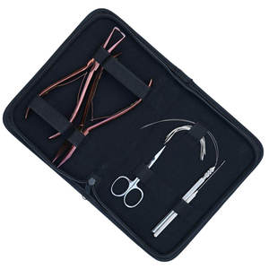 Kit d'outils pour extensions de cheveux pour salon et barbier, équipement professionnel pour l'application et le retrait d'extensions de cheveux, robuste - Product Image 6