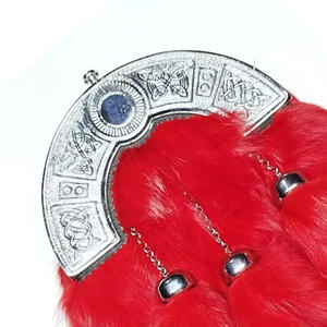 2026 Novedad: Sporran de Piel de Conejo Ligero Personalizado al por Mayor, Bajo MOQ, Accesorios para Instrumentos Musicales, Cantidad a Granel Alta - Product Image 5