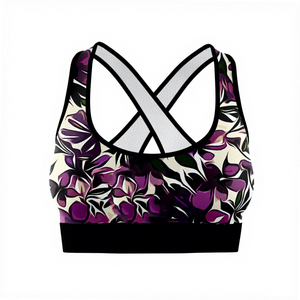 Women Premium Sports Bra Athletic High Support For Gym Workout Running Yoga Fitness Comfortable Breathable Wear Top - Product Image 5