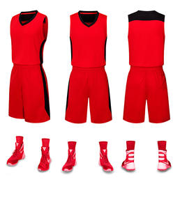 Ensemble de vêtements de sport respirant à séchage rapide, design unique noir/jaune, uniforme de basket-ball - Product Image 4