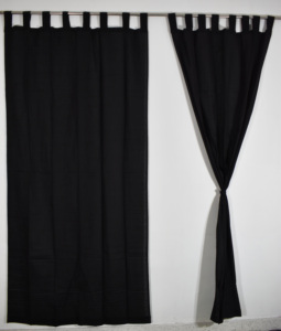 Cortina de Algodón Estampado para Ventana, Cortinas Lindas para Niños y Adultos, para Habitación, Todas las Estaciones, Bajo Costo, Algodón Puro Indio - Product Image 2