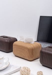 Boîte à mouchoirs décorative en bois avec un artisanat élégant pour la décoration moderne de la maison, du salon et de la salle à manger - Product Image 5