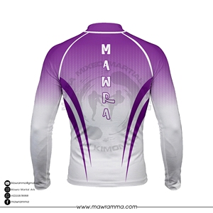 เสื้อรัดกล้ามเนื้อแขนยาวสำหรับผู้ชาย Mawra Martial Arts MMA ออกแบบเองได้ เหมาะสำหรับออกกำลังกาย ฟิตเนส ยิม บราซิลเลียนยิวยิตสู สำหรับทุกเพศ - Product Image 6