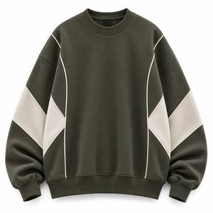 Sweat à capuche oversize en molleton épais de qualité supérieure, style streetwear, décontracté, unisexe, à épaules tombantes, doux et chaud pour l'hiver, ODM - Product Image 1