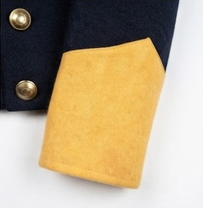 Veste en laine vintage pour homme à col montant, simple boutonnage, longueur standard, imperméable, coupe-vent, écologique, vêtement d'extérieur d'hiver personnalisé - Product Image 5