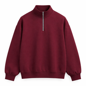 Sudadera con Cierre de Cremallera de Alta Calidad, Corte Holgado, Personalizable al por Mayor para Hombre y Mujer - Proveedor Directo del Fabricante - Product Image 1