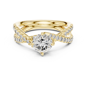 High Quality 925 Sterling Silver Moissanite <b>Diamond</b> <b>Ring</b> Custom Bridal Jewelry Factory Wholesale Manufacturer - Product Image 1