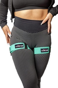 Banda de Resistencia de Nylon de Alta Resistencia, Cinturón Elástico en Forma de 8 para Crossfit, Estiramiento Corporal, Entrenamiento Muscular, Duradero - Product Image 5