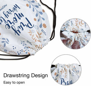 Bolsas de Lona Personalizadas con Cordón, Sublimadas, Impermeables, para Gimnasio, con Impresión de Logotipo, Promocionales, Deportivas, al por Mayor, con Diseño de Color Personalizado - Product Image 3