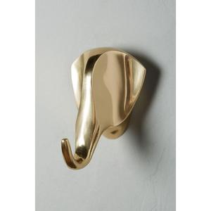 Gancho de pared metálico con forma de tortuga, hecho a mano, de lujo, para colgar abrigos, con acabado dorado fundido a mano, gancho decorativo para toallas y ropa, artículo de decoración para el hogar. - Product Image 4
