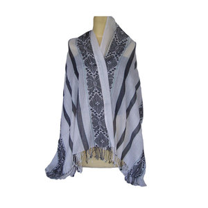 Unisex New Fashion Stripe Design Handloom Soft Long Cotton Linen Ethnic <b>Shawl</b> for Women Knitted Scarf Stylish Winter <b>Wrap</b> Casual - Product Image 1