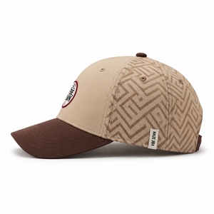 หมวกแฟชั่น P Cap ผ้าคอตตอนทวิลพรีเมียม ทรงแข็ง ปีกโค้ง ปรับขนาดได้ สไตล์โมเดิร์น สตรีทแวร์  OEM - Product Image 3