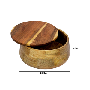 Stylish Wooden & Chapati Roti Box Casserole <b>Container</b> Holder With customized size hot selling - Product Image 1