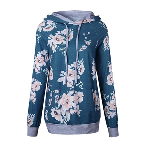 Sweat-shirts à capuche pour femmes en polyester polaire de haute qualité, à motif animalier en cuir de vache marron, avec fermeture éclair, chauds et coupe décontractée, vente en gros - Product Image 4
