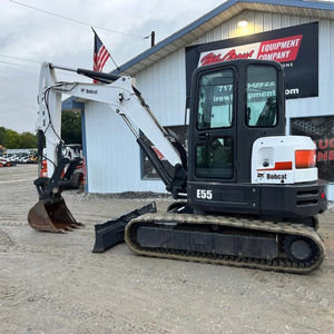 Miniexcavadora Bobcat E55 de Alta Calidad, Compacta, con Motor Potente, Sistema Hidráulico y Rendimiento Duradero para la Construcción - Product Image 1