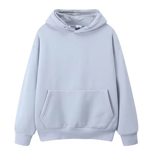 เสื้อฮู้ดสีเหลืองแบบยูนิเซ็กซ์ ทรงโอเวอร์ไซส์ ผ้าเฟรนช์เทอร์รี่ สวมใส่สบาย มีกระเป๋าหน้า เหมาะสำหรับใส่ในฤดูใบไม้ร่วง - Product Image 5