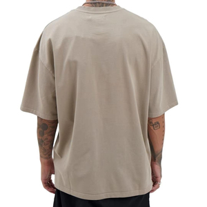 <b>Tshirt</b> for Men Cotton Drop Shoulder Loose Fit Mens Cotton T Shirt Round Neck Short Sleeve Oversized 2026 Casual Streetwear Tee - Product Image 5