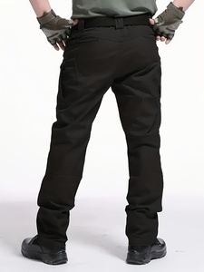 Pantalones Cargo Harem para Hombre, Cintura Media, Casuales, Elásticos, Resistentes al Viento, Impermeables, Transpirables, con Bolsillos de Lona, para Primavera - Product Image 2
