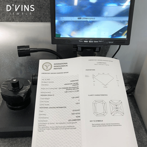 เพชร D'vins Jewels 0.8 กะรัต ทรงเรเดียนท์ สี D ความสะอาด VVS2 เพชรหลวม CVD ผลิตในห้องปฏิบัติการ สำหรับทำเครื่องประดับ - Product Image 5