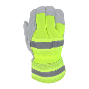 Custom Logo Printed Leather Welding Work <b>Gloves</b> Industrial Construction Heat Protection Safety Welder Working <b>Gloves</b> - Product Image 6