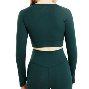 Solid Trader Luxury Soft Touch Flexible Daily Comfort Form Fitting Seamless Smooth Texture Neat Stitching Women Crop Top - Product Image 3