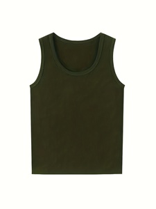 Soft Touch Tank <b>Top</b> Ideal for <b>Layering</b> During Warm Seasons Casual Essentials Everyday Wear Relaxed Fit Lightweight Clothing - Product Image 1