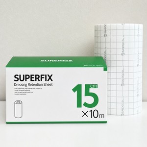 Bandages de protection sportifs Superfix 15cm x 10m, rouleau adhésif non tissé, bandage de fixation, ruban médical, fournitures médicales - Product Image 3