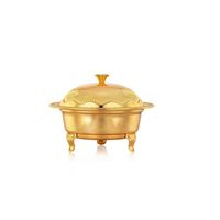 Plat de service en acier inoxydable martelé avec couvercle en dôme, chauffe-plats pour buffet, vaisselle de traiteur, pot de service de cuisine