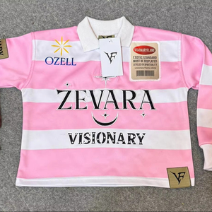 New Design Sublimation Printed Full <b>Sleeve</b> <b>Polo</b> <b>Shirts</b> Regular Fit Stand Collar <b>Men</b> Full <b>Sleeve</b> <b>Polo</b> <b>Shirt</b> - Product Image 1