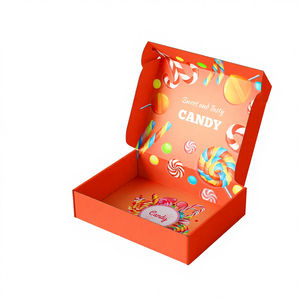 Boxit.pk Eco-Friendly Kraft Paper Shipping Packaging Box for Candy Underwear <b>Clothes</b> & Cosmetic Products Custom Mailer - Product Image 1