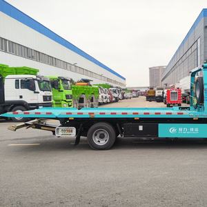 Camión <span class=keywords><strong>de</strong></span> Rescate Urbano <span class=keywords><strong>de</strong></span> Plataforma Plana para Dos o Tres Vehículos, Camión <span class=keywords><strong>de</strong></span> Remolque y Recuperación en Carretera - Product Image 2