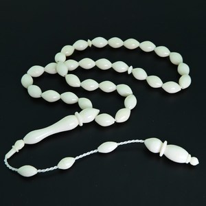 Modern Eco-Friendly Handmade Bone Tasbih Sacred Prayer <b>Beads</b> Religious Gift Collectible - Product Image 2
