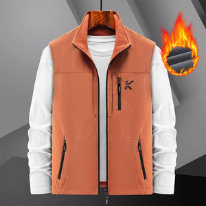 Chaleco Softshell de Invierno, Talla y Color Personalizables, Tejido Transpirable y Ecológico para Trabajo al Aire Libre y Uso Diario - Product Image 6
