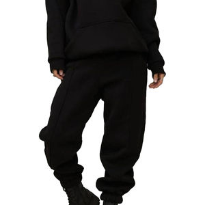 Conjunto Deportivo de Dos Piezas para Mujer, 100% Algodón, Estilo Jogging, Invierno, Color Sólido, Talla Grande, Última Llegada, Calidad Superior - Product Image 4