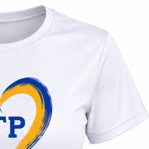 T-shirt d'entraînement personnalisé pour femme Sigma Gamma Rho, col rond, lettres grecques, sororité, athlétique, fitness, manches courtes, haut d'entraînement, vente en gros - Product Image 5