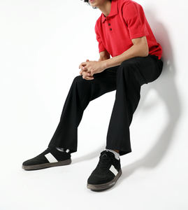 Polo de Verano para Hombre, Formal, de Manga Corta, Color Sólido, Cuello Alto, Camisa de Golf, Polo de Manga Corta para Hombre - Product Image 3