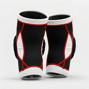 Genouillère de compression en tissu respirant, confortable, pour le sport, protection professionnelle pour le fitness, légère - Product Image 2