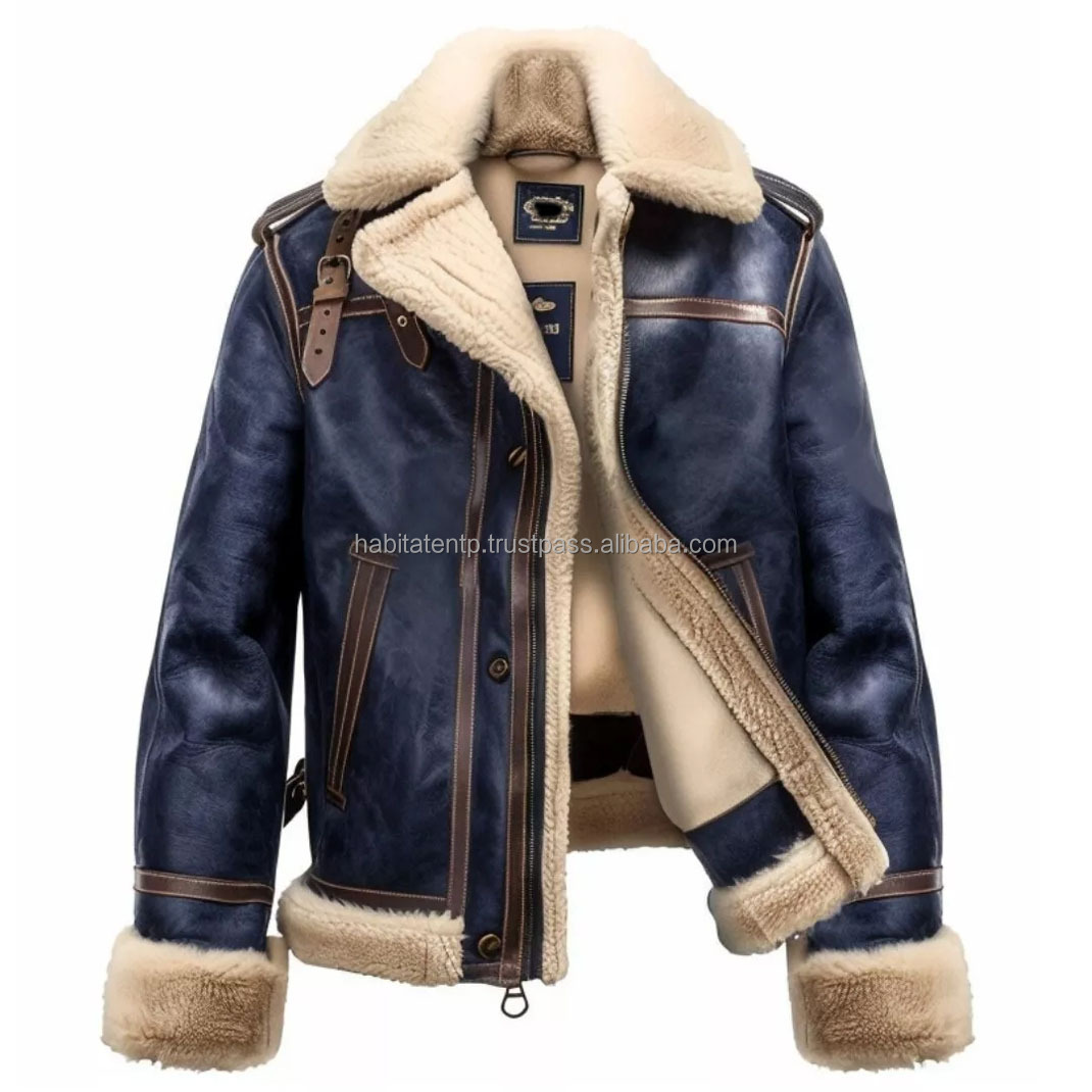 Vintage B3 Jackets - High Quality Sheepskin & Leather