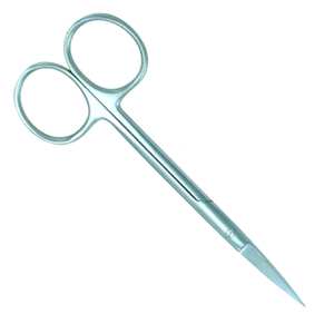 Straight <b>Cuticle</b> <b>Scissors</b> Sharp Point Fine Tip Precision Nail <b>Cuticle</b> Trimming <b>Scissors</b> Manicure Pedicure Beauty Salon Grooming - Product Image 3