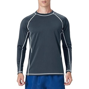 เสื้อว่ายน้ำผู้ชายแบบสั่งทำพิเศษ ป้องกันแสงแดด พิมพ์ลาย - Product Image 3