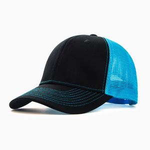 Custom New Style Patch Logo Trucker Hats 6 Panel Running Mesh Trucker Hat - Product Image 4
