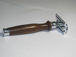 Premium Wood Shaving <b>Razor</b> for <b>Men</b> Single Blade Stainless Steel Handle for Clean and Gentle Wet Shave Traditional Safety <b>Razor</b> - Product Image 4