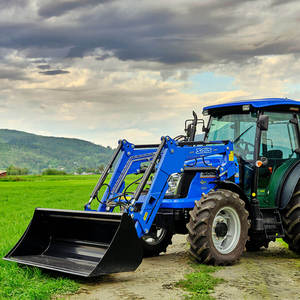 Proveedor mayorista de tractores diésel Solis de 60 HP de gran venta con cargador frontal y retroexcavadora, maquinaria agrícola multipropósito - Product Image 1