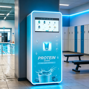 Sistema de Venta Automática de Batidos de Proteínas Duradero con 7 Contenedores y Pantalla de 27 Pulgadas para Gimnasios de Bienestar - Product Image 4