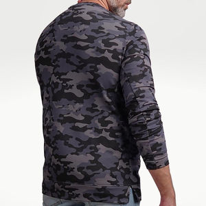 Sweat-shirts pour hommes personnalisés avec impression par sublimation camouflage, haute performance, choix populaire des clients, pull - Product Image 2