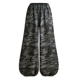 Women Gothic Dragon <b>Skeleton</b> Graphic Wide Leg Sweatpants High Waist Loose Baggy Joggers Casual Streetwear Custom Wholesale Pants - Product Image 5