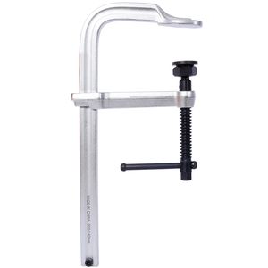 Abrazadera de barra de garganta profunda de 5 1/2 pulgadas de alta resistencia con almohadilla giratoria extraíble de 12 x 5 1/2 pulgadas para soldadura - Product Image 1