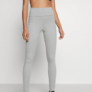Leggings de yoga professionnels pour femmes, taille haute, couleur unie, longueur intégrale, sans couture, élastiques, pour le fitness et la course à pied - Product Image 5